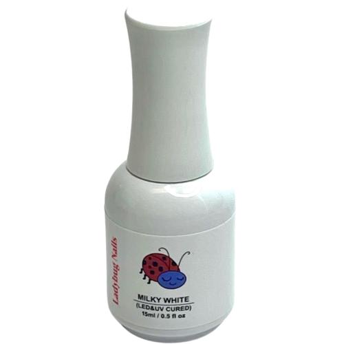 MILKY WHITE (LED &AMP; UV CURED) 0.5 FL OZ