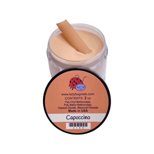 LadyBug Capuccino Acrylic Powder 2 Oz