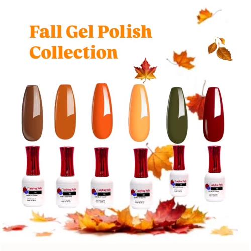 FALL GEL POLISH COLLECTION 15ML 6PCS-SET 15ML