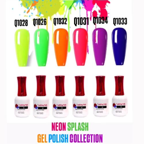 SUMMER SPLASH GEL POLISH COLLECTION 6PCS-SET  15ML 