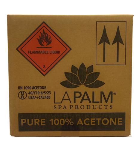 Pure Acetone 100%  4 Gallons/Case 