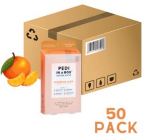 VOESH Pedi in a Box 4 Step - Citrus  - Case of 50