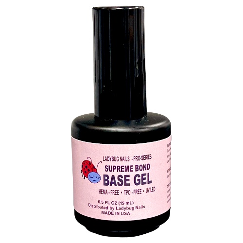 LadyBug Nails Supreme Bond Base Gel - HEMA - FREE & TPO - FREE