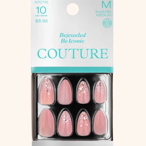 Nail Tip: COUTURE - ALMOND MEDIUM Up To 10 Day Nail Wear