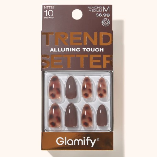 Nail Tip: TRENDSETTER-ALMOND MEDIUM  Up To 10 Day Nail Wear